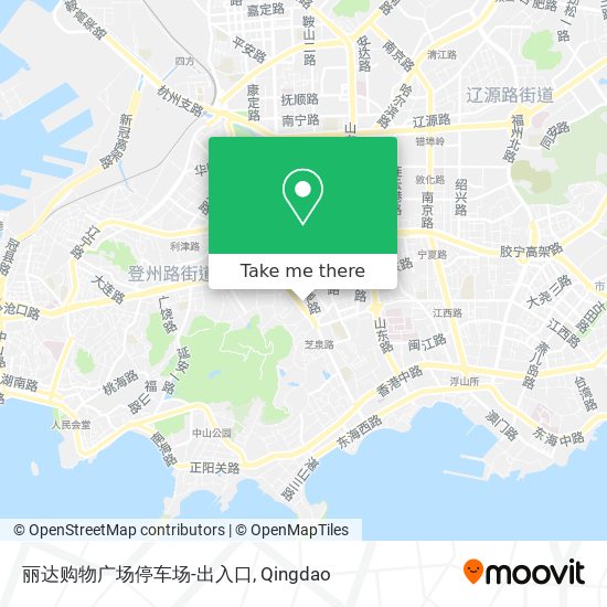 丽达购物广场停车场-出入口 map