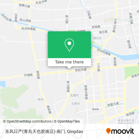 东风日产(青岛天也胶南店)-南门 map