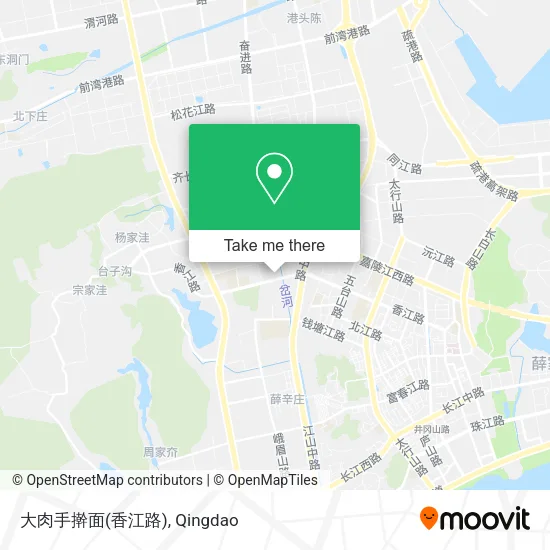 大肉手擀面(香江路) map