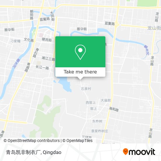 青岛凯非制衣厂 map