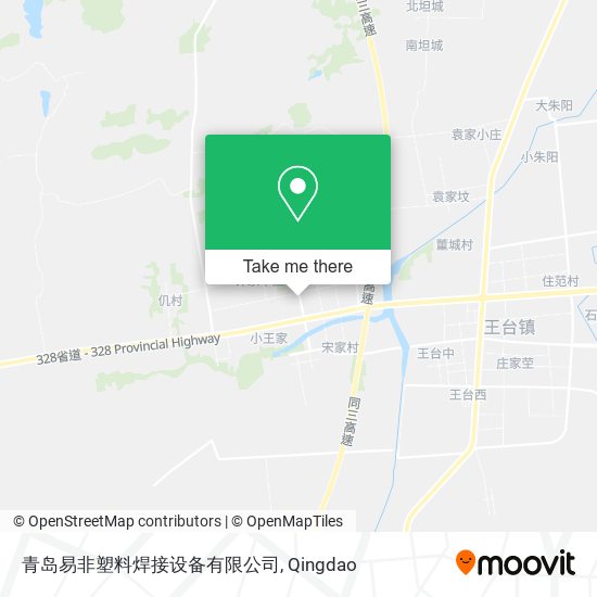 青岛易非塑料焊接设备有限公司 map