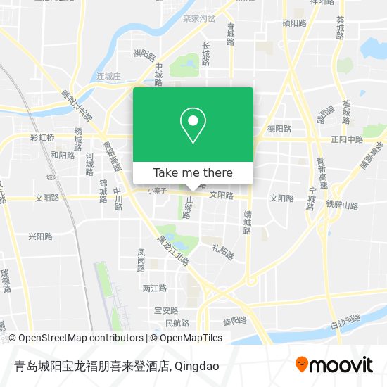 青岛城阳宝龙福朋喜来登酒店 map