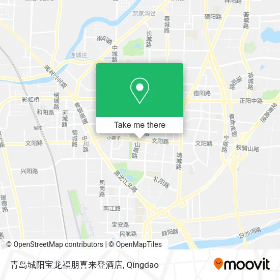 青岛城阳宝龙福朋喜来登酒店 map