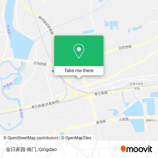 金日家园-南门 map