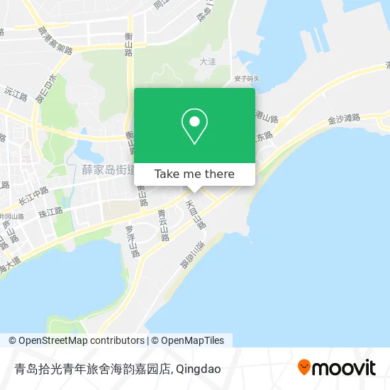 青岛拾光青年旅舍海韵嘉园店 map