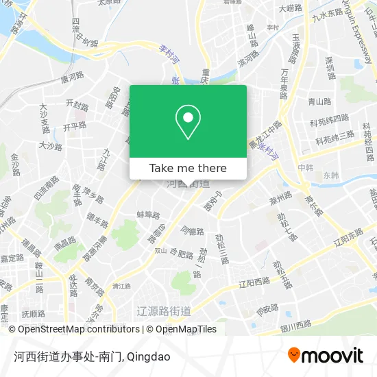 河西街道办事处-南门 map