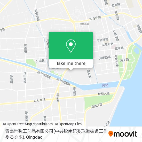 青岛世弥工艺品有限公司(中共胶南纪委珠海街道工作委员会东) map