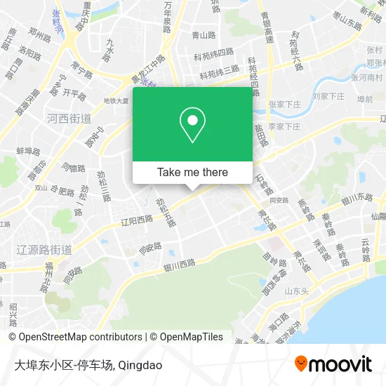 大埠东小区-停车场 map