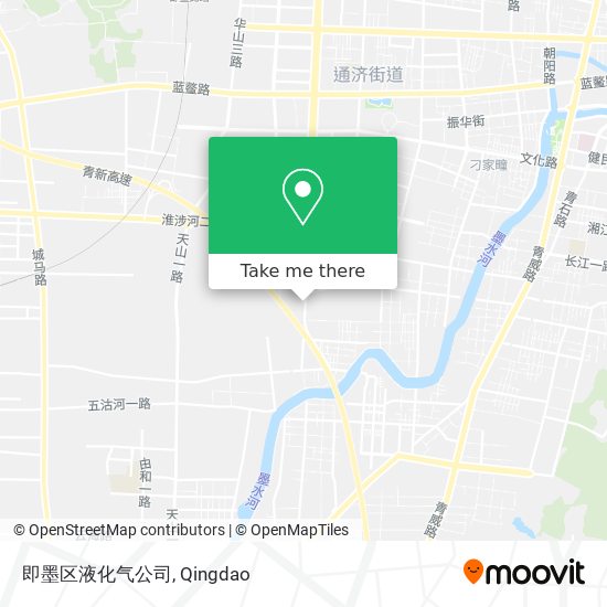 即墨区液化气公司 map