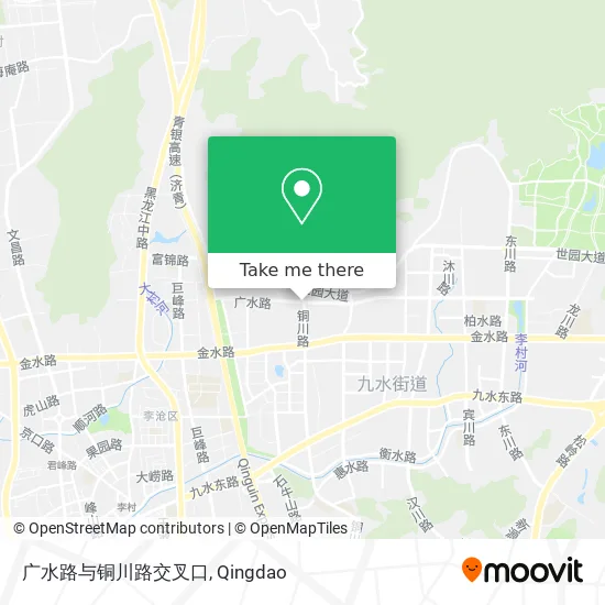 广水路与铜川路交叉口 map