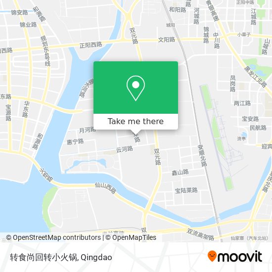 转食尚回转小火锅 map