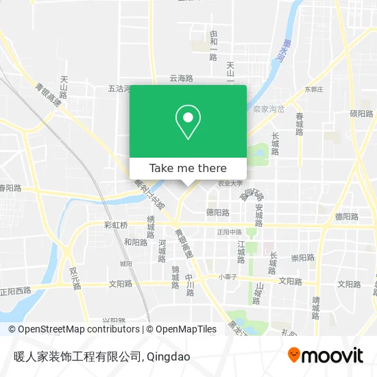 暖人家装饰工程有限公司 map