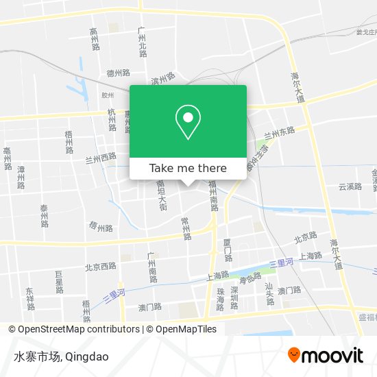 水寨市场 map