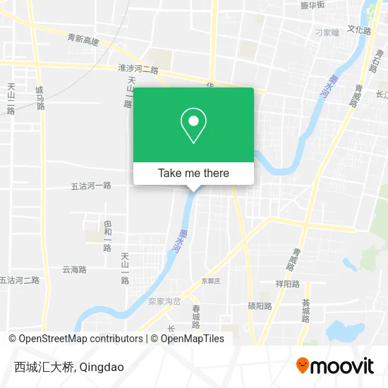 西城汇大桥 map