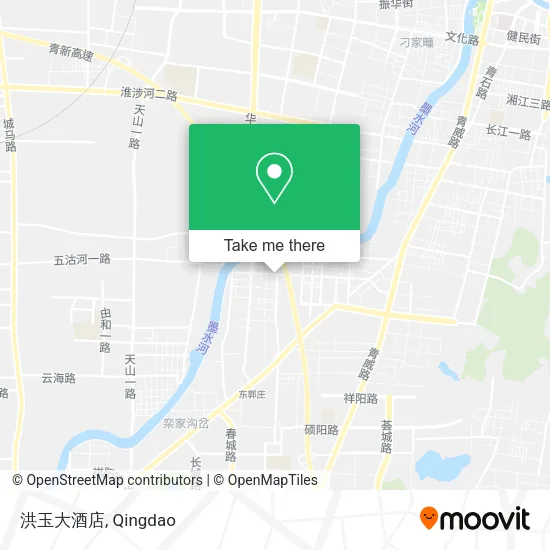 洪玉大酒店 map