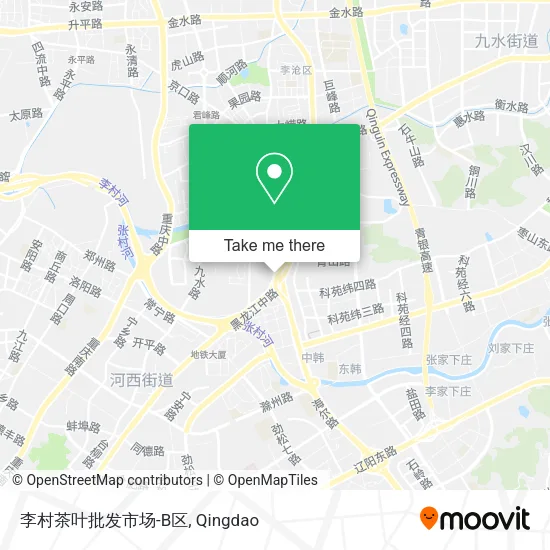 李村茶叶批发市场-B区 map