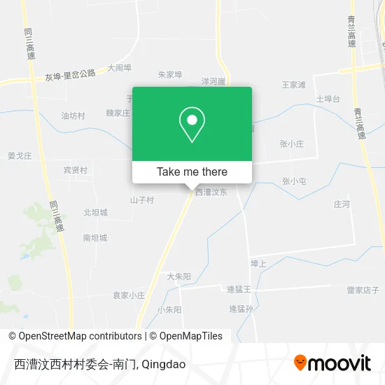 西漕汶西村村委会-南门 map