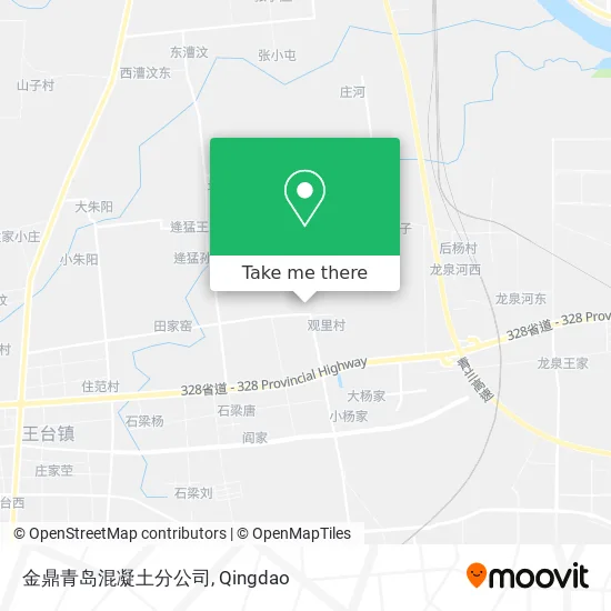 金鼎青岛混凝土分公司 map