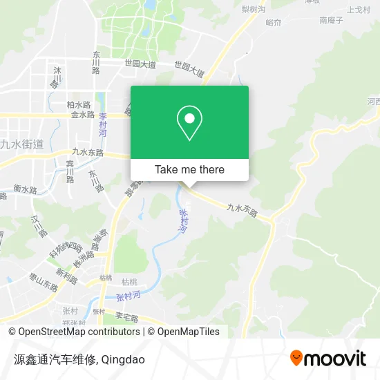 源鑫通汽车维修 map