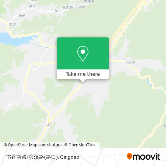 书香南路/滨溪路(路口) map