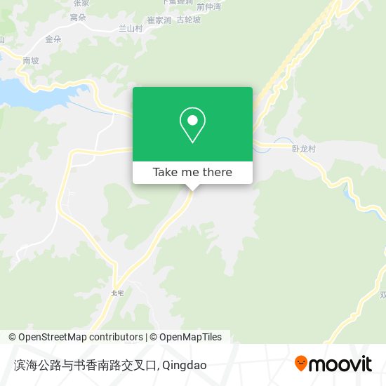 滨海公路与书香南路交叉口 map