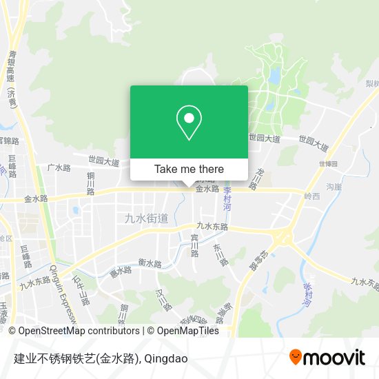 建业不锈钢铁艺(金水路) map