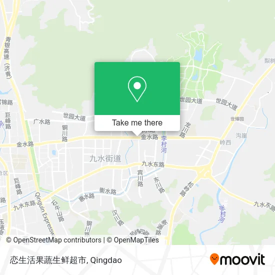 恋生活果蔬生鲜超市 map