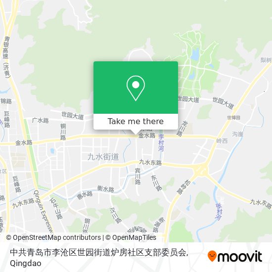 中共青岛市李沧区世园街道炉房社区支部委员会 map