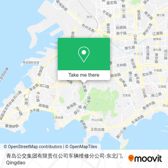 青岛公交集团有限责任公司车辆维修分公司-东北门 map