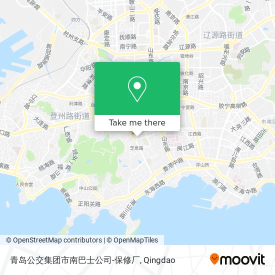 青岛公交集团市南巴士公司-保修厂 map