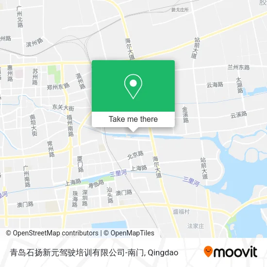 青岛石扬新元驾驶培训有限公司-南门 map