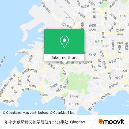 加拿大威斯特艾伦学院驻华北办事处 map