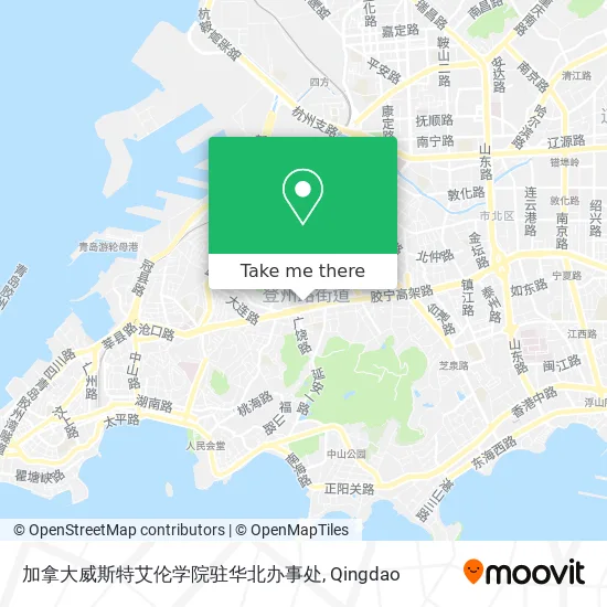 加拿大威斯特艾伦学院驻华北办事处 map