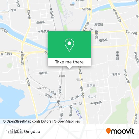 百盛物流 map