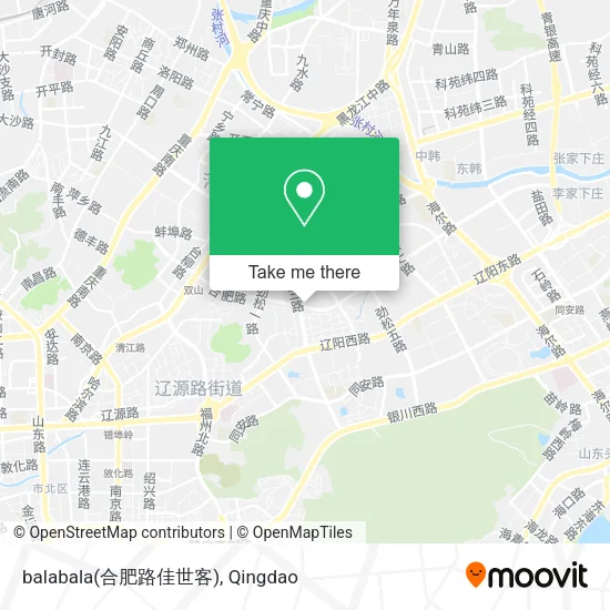balabala(合肥路佳世客) map