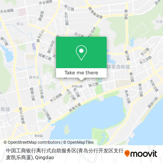 中国工商银行离行式自助服务区(青岛分行开发区支行麦凯乐商厦) map