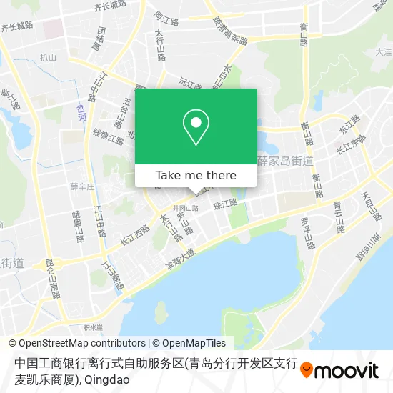中国工商银行离行式自助服务区(青岛分行开发区支行麦凯乐商厦) map