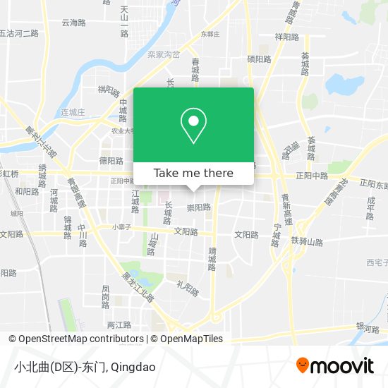 小北曲(D区)-东门 map