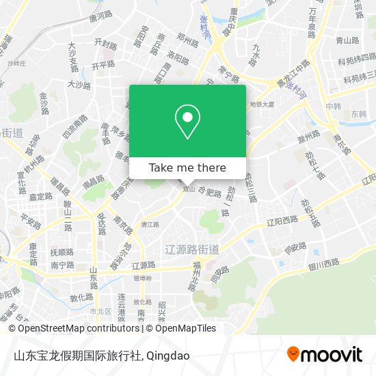 山东宝龙假期国际旅行社 map