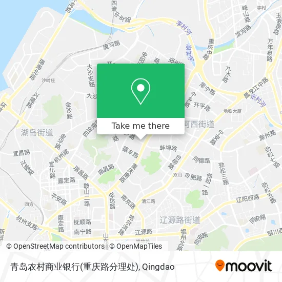 青岛农村商业银行(重庆路分理处) map