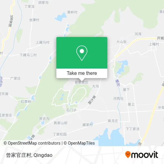 曾家官庄村 map