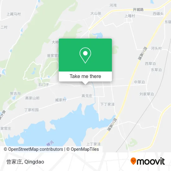 曾家庄 map