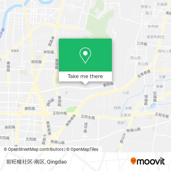 前旺疃社区-南区 map