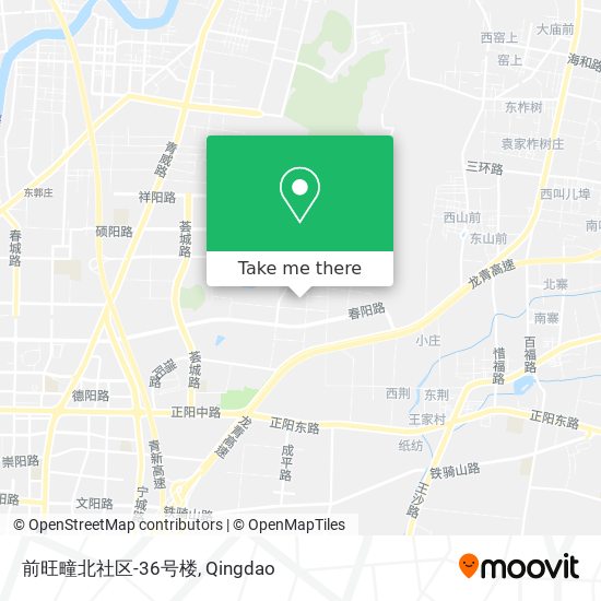 前旺疃北社区-36号楼 map