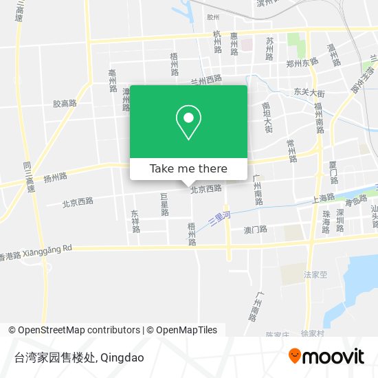 台湾家园售楼处 map