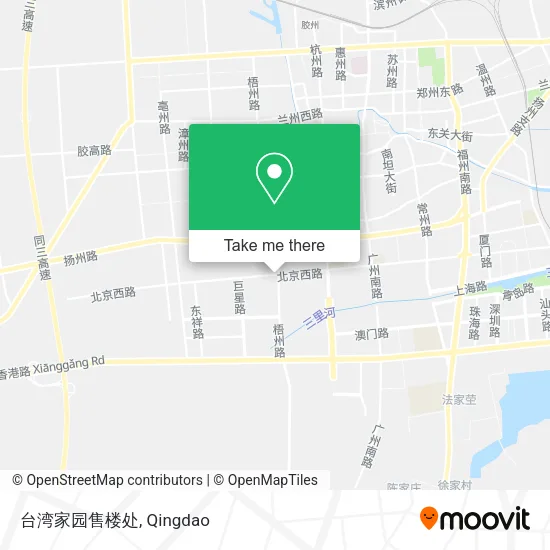 台湾家园售楼处 map