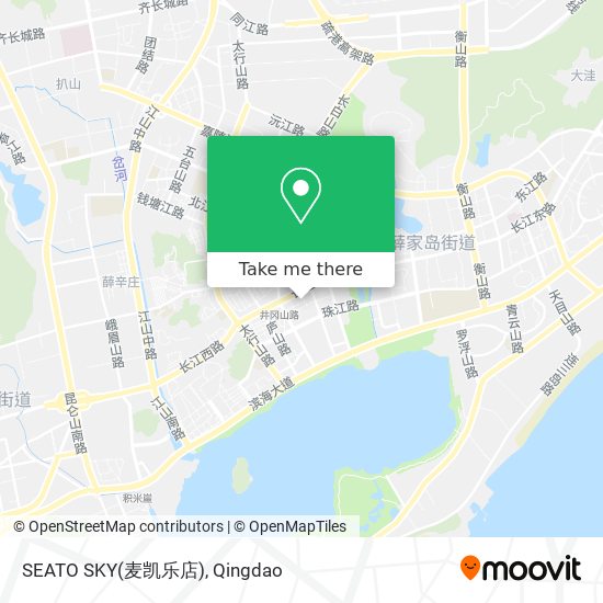 SEATO SKY(麦凯乐店) map