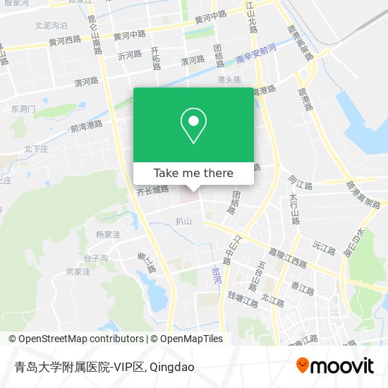 青岛大学附属医院-VIP区 map