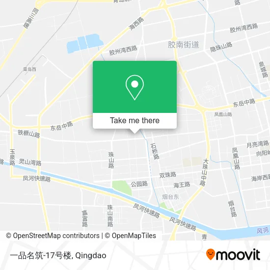 一品名筑-17号楼 map