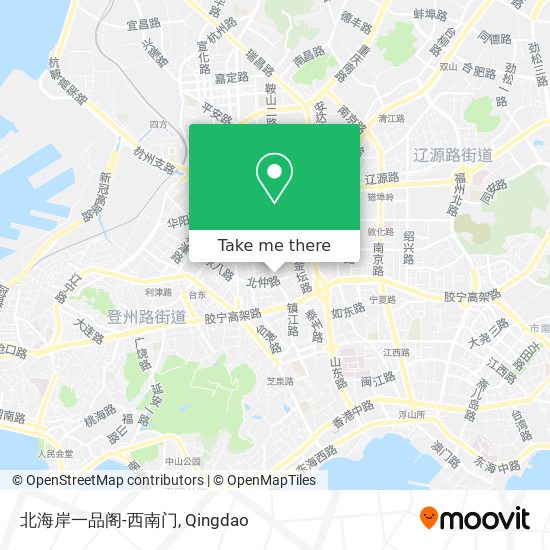北海岸一品阁-西南门 map